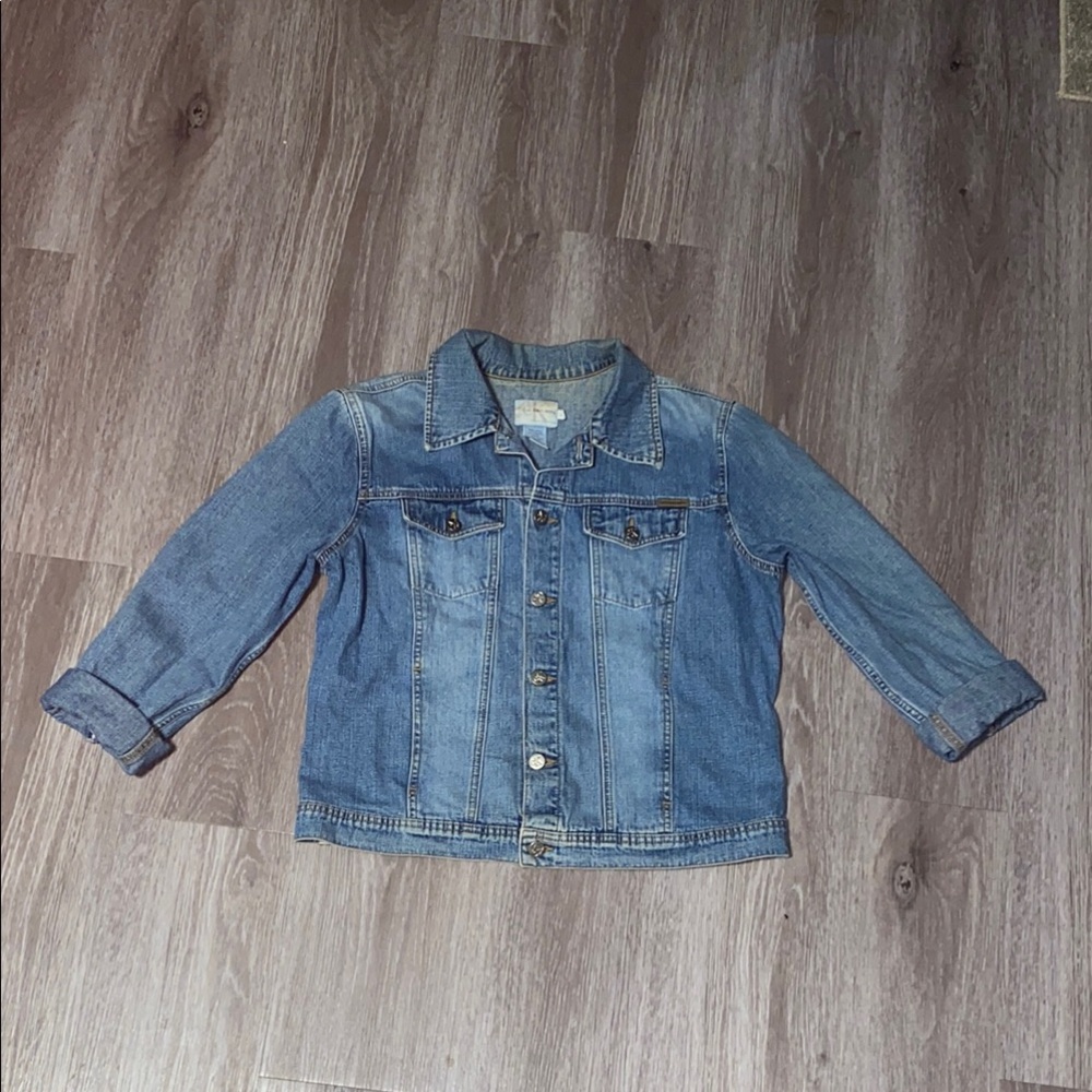 Calvin Klein Jeans Blue Jean Jacket Classic Style